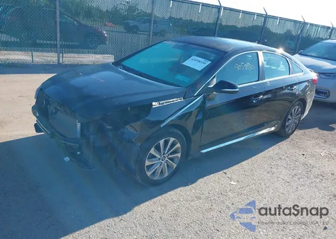 2015 Hyundai Sonata Sport из США, поврежденный, VIN 5NPE34AF4FH032128